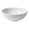 Alfi Brand ALFI brand ABC905 White 15" Round Vessel Bowl Above Mount Ceramic Sink ABC905 - alternate 9